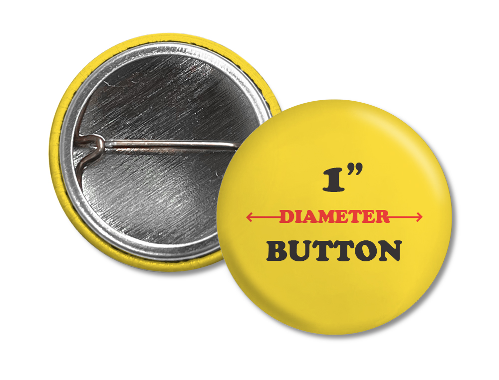 Custom buttons | 24 hour turnaround | Six Cent Press Canada